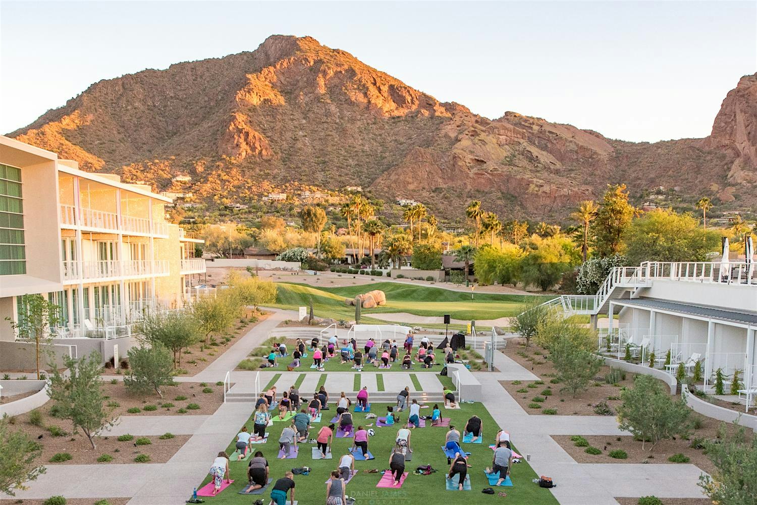 Sunset Yoga on the Lawn - Memorial Day Weekend