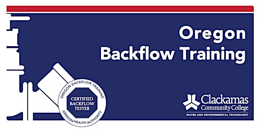 Imagen principal de Five-Day Backflow Tester Course - 3.0 DW CEUs 1.5 WW CEUs