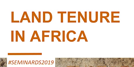 Land tenure in Africa