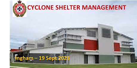 Disaster Management Training - CYCLONE SHELTER MANAGEMENT primary image