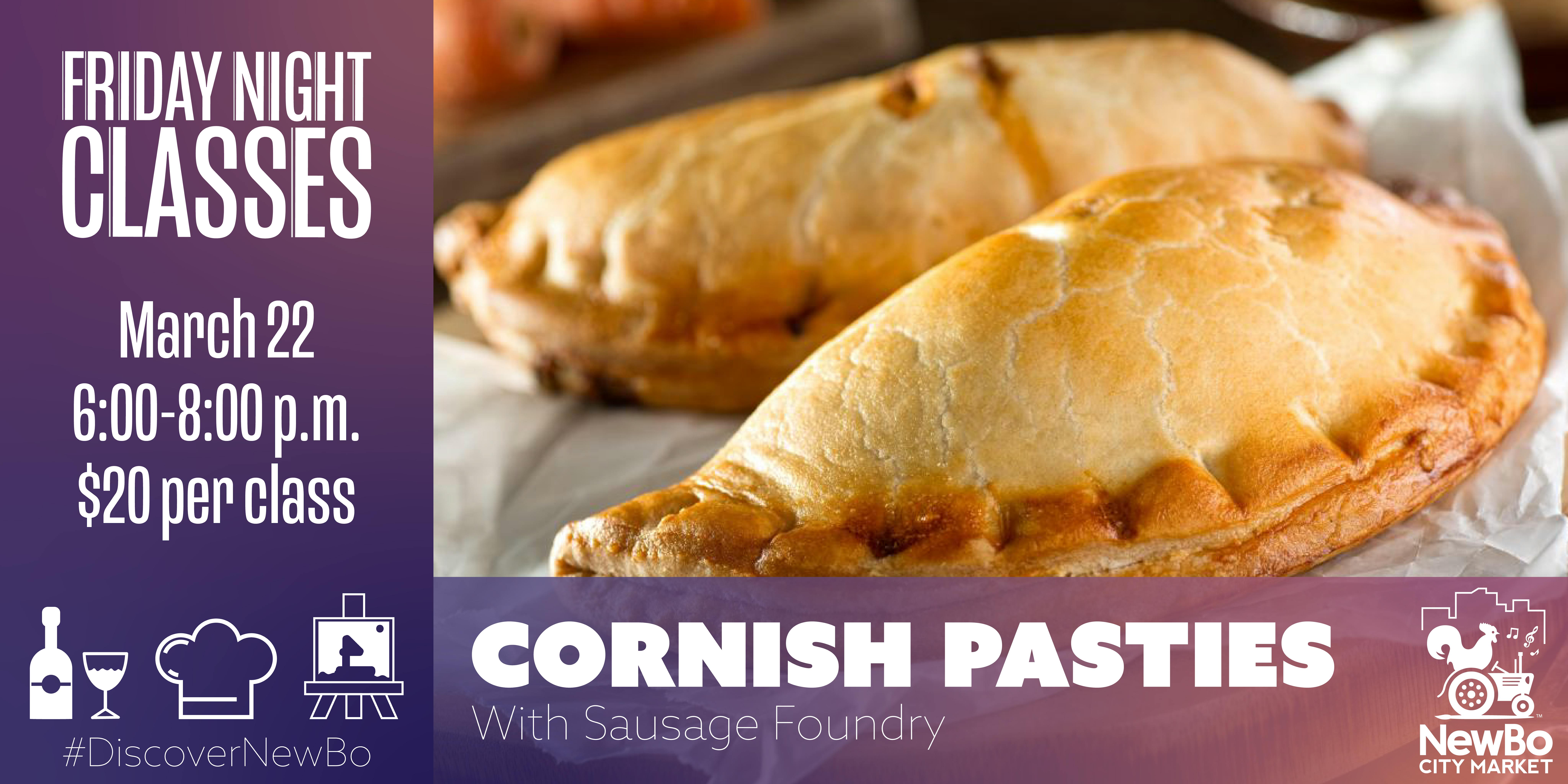 Cornish Pasties ft. Sausage Foundry (Classes at NewBo)