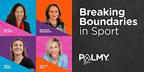 Breaking Boundaries in Sports - Empowering Speaker Series primary image