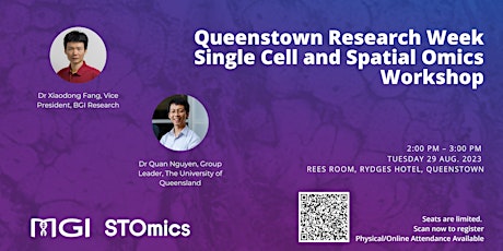 Queenstown Research Week Single Cell and Spatial Omics Workshop primary image