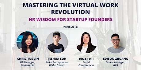 Mastering the Virtual Work Revolution: HR Wisdom for Startup Founders primary image
