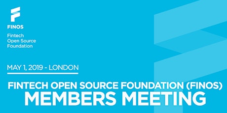 FINOS Members Meeting May 2019 - London primary image