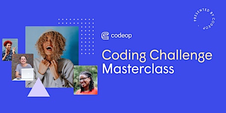 CodeOp's 3-Day Coding Challenge Masterclass primary image