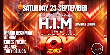 Primaire afbeelding van H.I.M Brazilian Edition: JOY Party