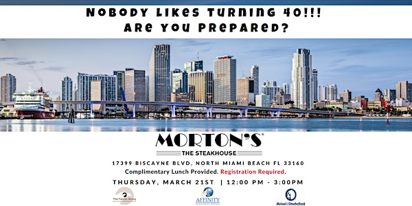 Nobody likes turning 40!!! Are you prepared? 40 Year Re-Certification Event!
