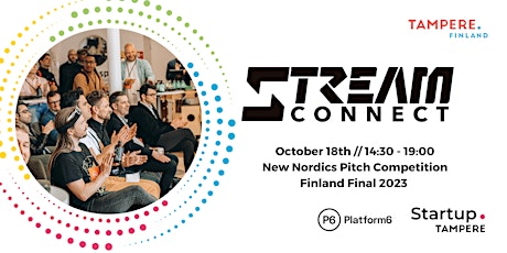 Hauptbild für STREAM CONNECT goes New Nordics Pitch Competition