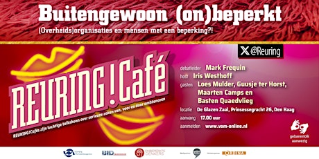 Imagen principal de Reuring!Café #113: Buitengewoon (on)beperkt