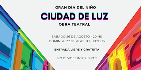 Imagen principal de Obra de teatro Ciudad de Luz