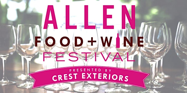 Allen Food + Wine Festival 