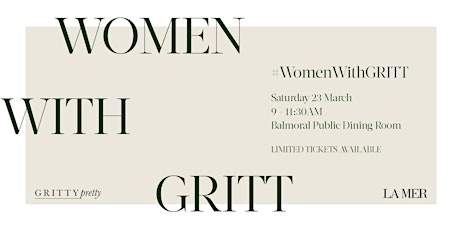 Women With GRITT - Sydney Panel Speaker Breakfast  primary image