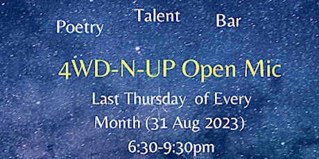 4wdnup Open Mic, Freedom of Expression primary image