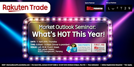 Market Outlook Seminar: What's HOT This Year!  primary image