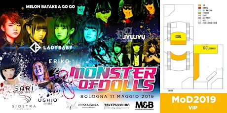 Monster of Dolls 2019 - MoD2019 VIP PASS ONLY PAYPAL