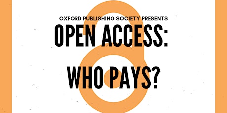 Open Access: Who Pays? primary image
