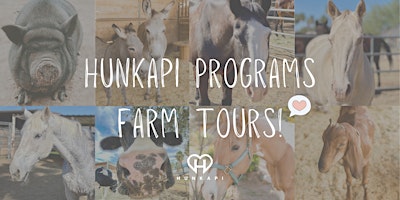 Hunkapi Programs Farm Tours! primary image