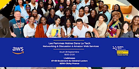 Hauptbild für Les Femmes Noires en Tech - Networking  & Discussion à Amazon Web Services