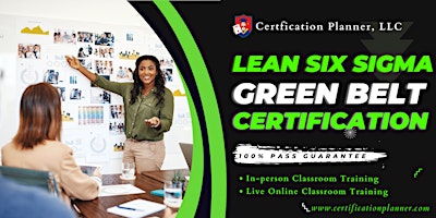 Hauptbild für NEW LSSGB Certification Course with Exam Voucher in Orlando, FL
