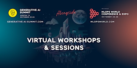 Imagem principal do evento MLOps World Conference & Generative AI World Virtual Sessions