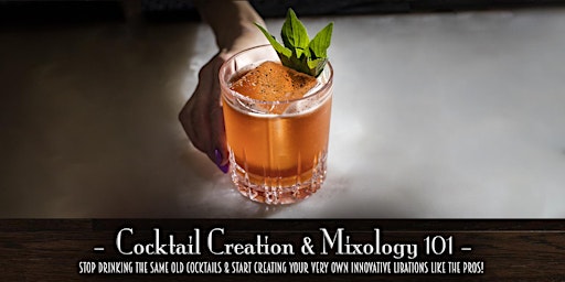 Image principale de The Roosevelt Room's Master Class Series - Cocktail Creation & Mixology 101