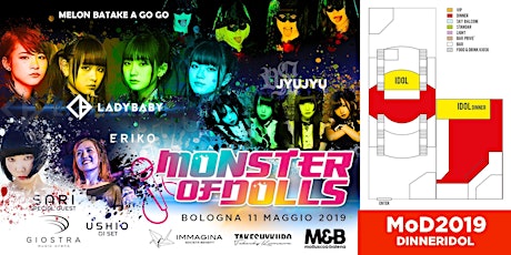 Monster of Dolls 2019 - MoD2019 + DINNERIDOL ONLY PAYPAL