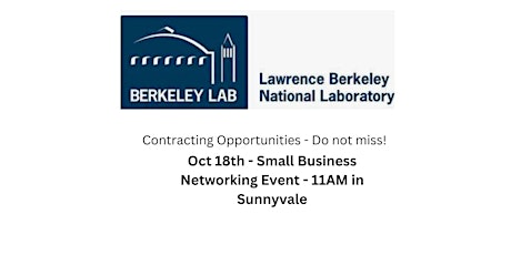 Lawrence Berkeley National Laboratory - Procurement Opportunities primary image