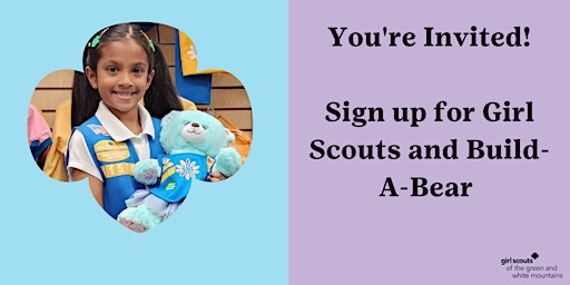 Girl Scout Build a Bear Party & Sign Up Event in Peterborough, NH primary image