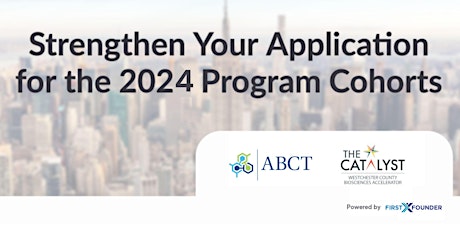 WCBA | ABCT Strengthening Your Application Workshop,  October 4  primärbild
