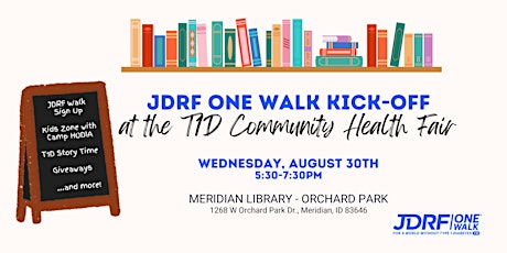 JDRF One Walk Kick-Off at the T1D Community Health Fair primary image