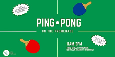 Ping Pong on the Promenade primary image