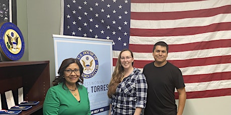 CONGRESSWOMAN NORMA TORRES— U.S. Military DD214 Clinic primary image