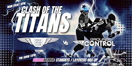 Clash of the Titans - Roller Derby Double Header primary image
