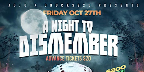 “A NIGHT TO DISMEMBER” HALLOWEEN PARTY primary image