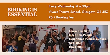 11/10/23 | APV Bhangra Dance Fitness Class | Glasgow primary image