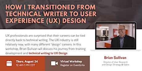 Primaire afbeelding van How I Transitioned from Technical Writer to User Experience (UX) Design