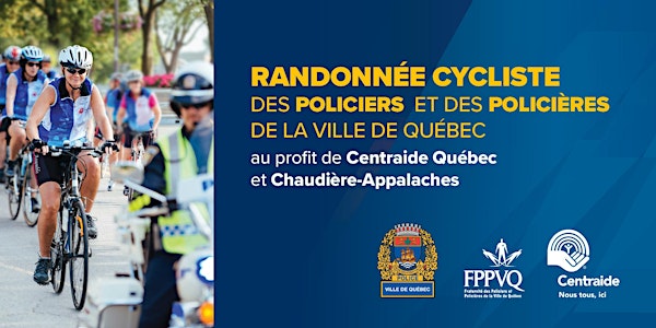 Randonnée cycliste des policiers et des policières de la Ville de Québec