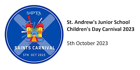 Imagem principal do evento SAJS Children's Day Carnival 2023 Coupon Sales