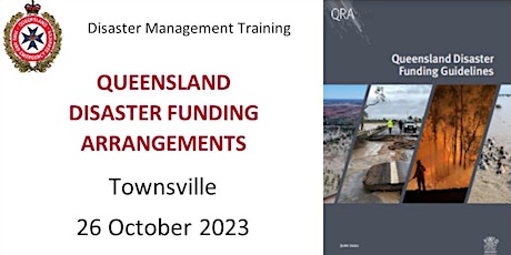 DM Training - Queensland Disaster Funding Arrangements primary image