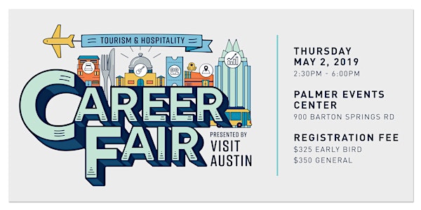 Visit Austin Tourism & Hospitality Career Fair Vendor Registration