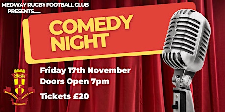 Comedy Night at Medway Rugby Club primary image