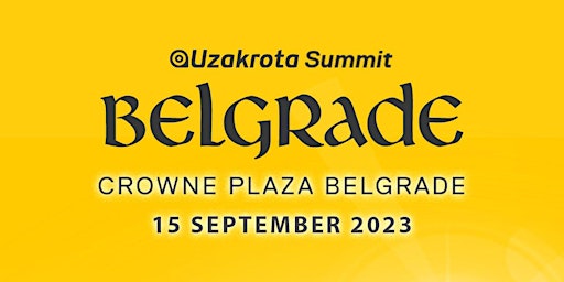 Uzakrota Belgrade 2023 primary image