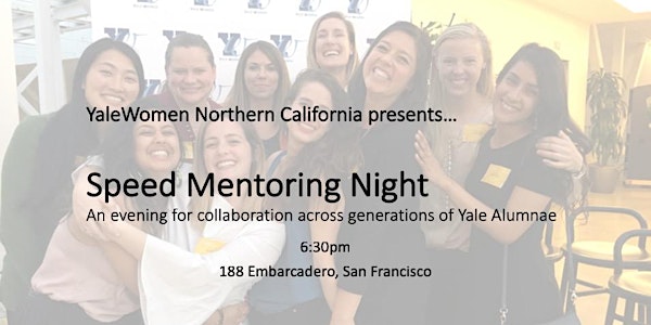 YaleWomen Speed Mentoring Evening