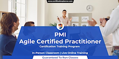 PMI-ACP Certification Classroom Training in Dallas, TX primary image