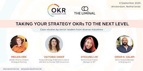 Imagem principal do evento Taking your Strategy OKRS to the next level