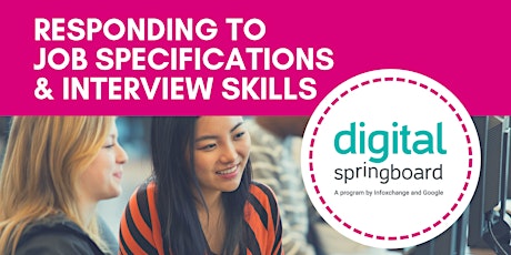 Responding to Job Specifications and Interview Skills primary image