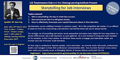 Storytelling for Job Interviews  primary image