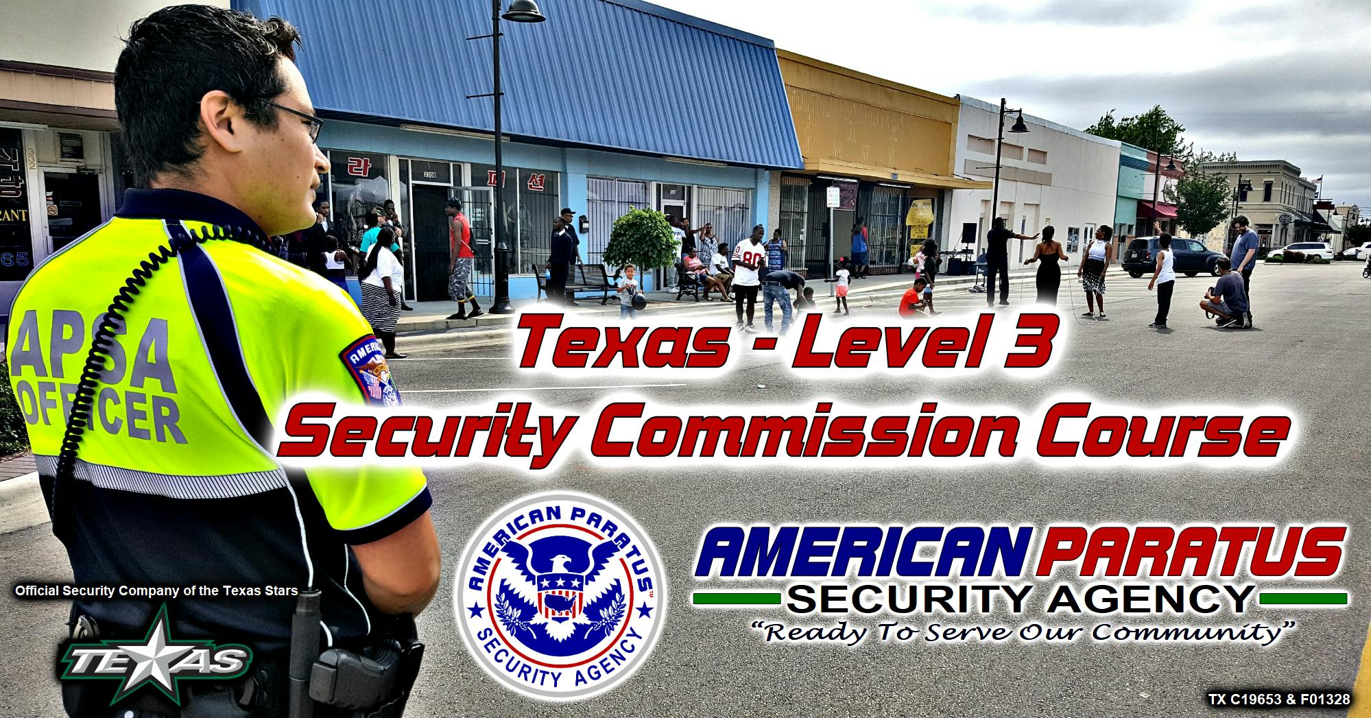 Texas, Killeen - Level 3 / Security Commission Course, March 2019