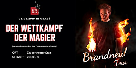 Hauptbild für 1.Grazer Magic Slam - "BRANDneu" - Zaubertheater Graz